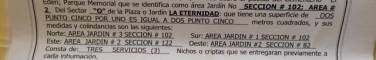 SE VENDEN 3 NICHOS EN PARQUE MEMORIAL EL EDEN, SAN MIGUEL - 1