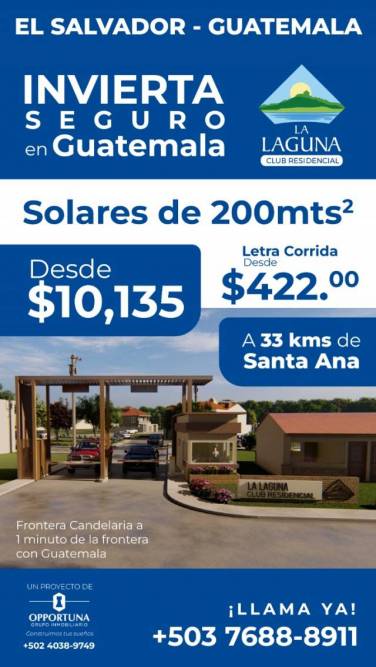 Terrenos residenciales exclusivos $10,135.00 de 200 mtrs2 - 1